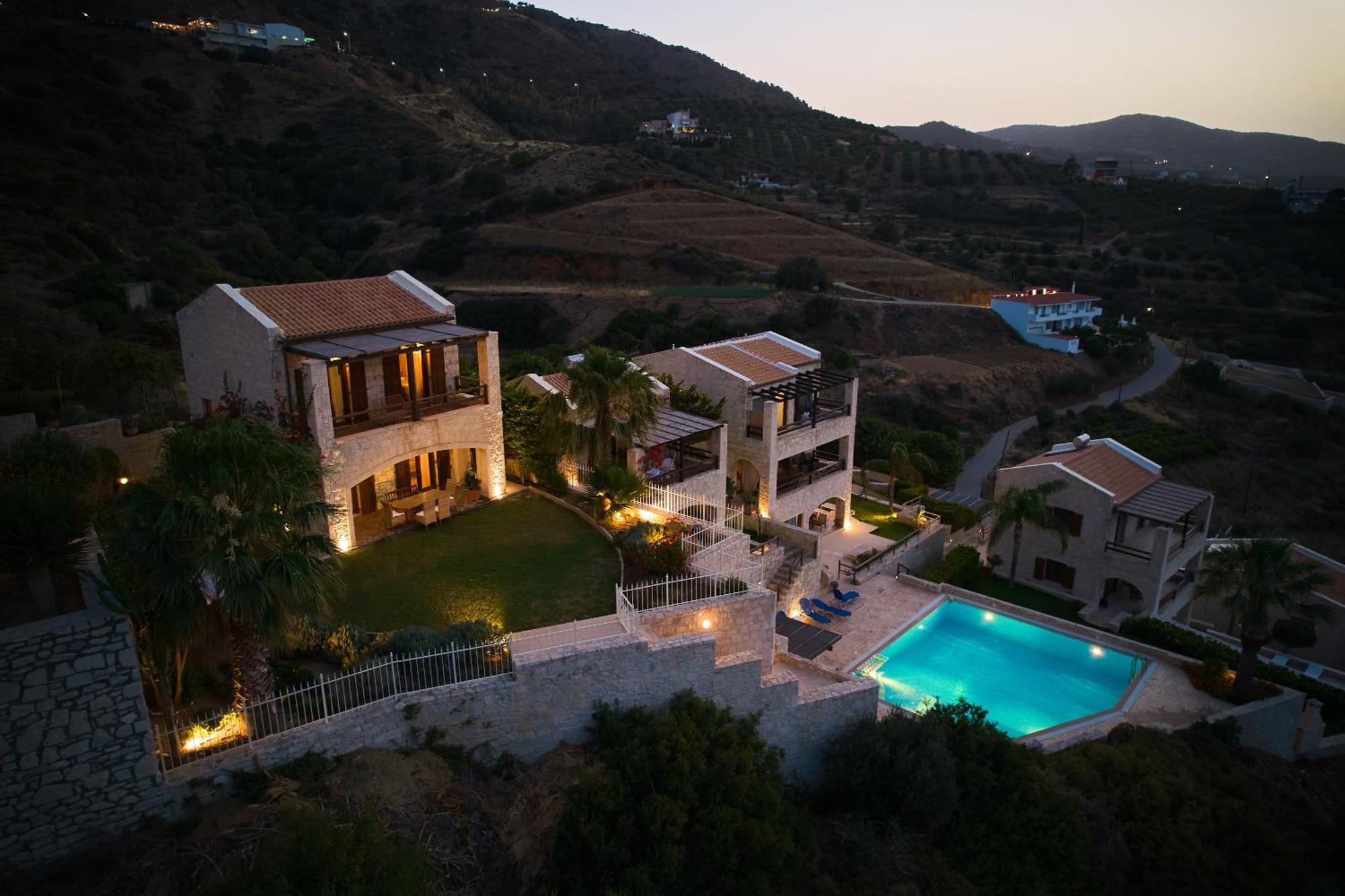Villa Paradissi In Crete Agia Pelagia Eksteriør billede