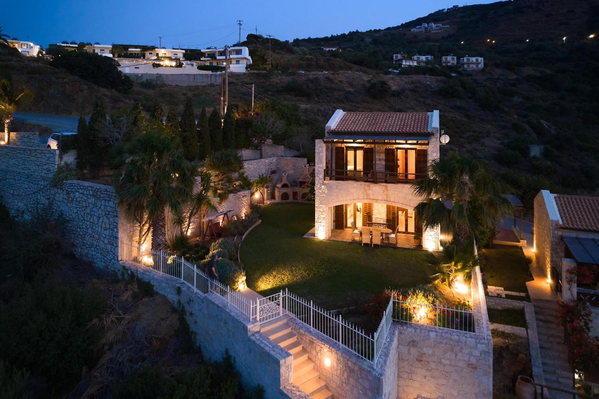 Villa Paradissi In Crete Agia Pelagia Eksteriør billede